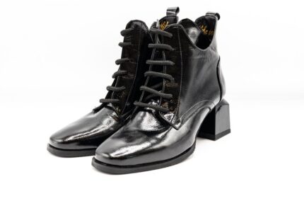 Pantofi dama piele naturala – NIK M 782 gri Botine